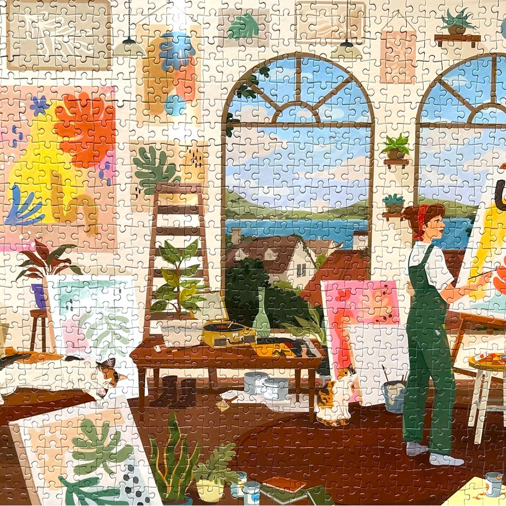 Creative studio puzzle